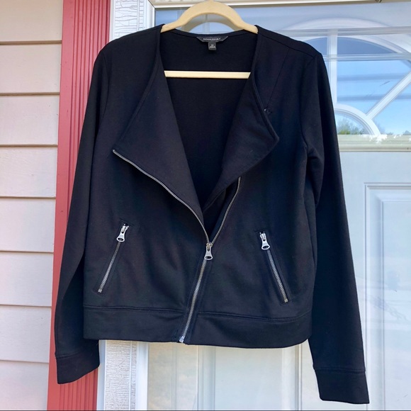 Banana Republic Jackets & Blazers - Banana Republic Black Zip Moto Jacket